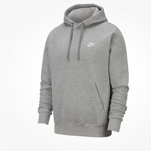 Nike Men's Classic Gray Pullover Hoodie